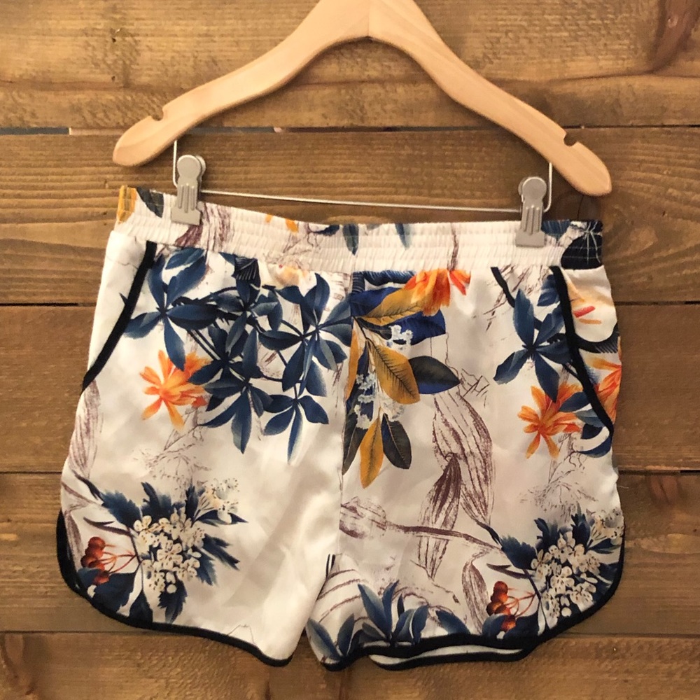 Botanical Print Shorts